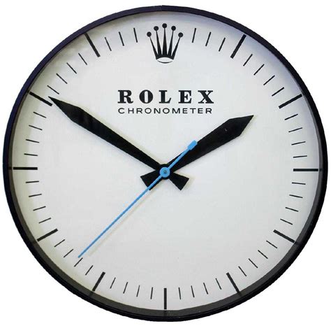 vintage rolex wall clock